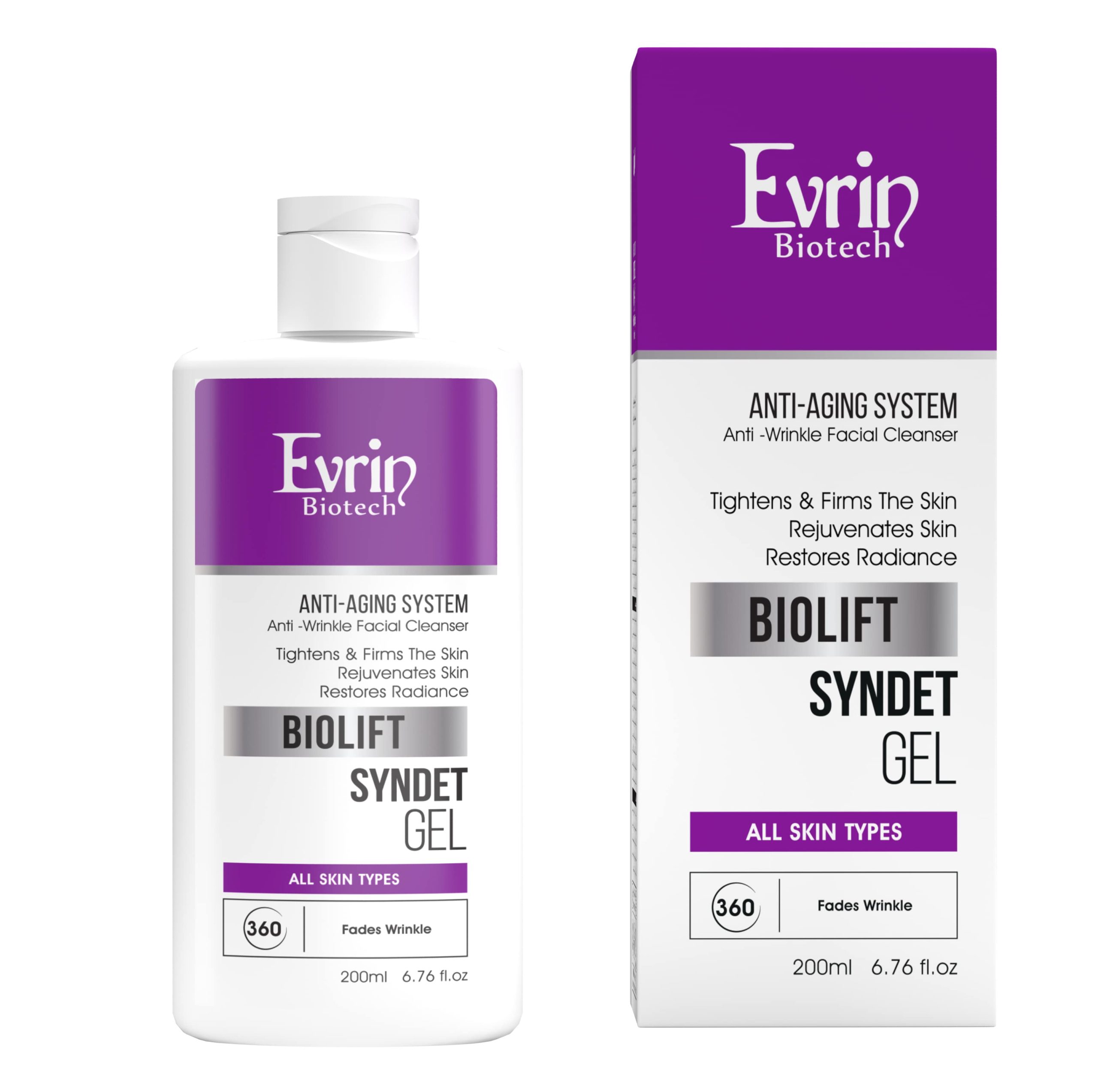 BIOLIFT | ژل شستشوی ضدچروک صورت مناسب انواع پوست | SYNDET GEL - Image 2